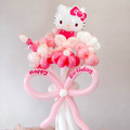 【氣球花限定】蛋糕KITTY氣球花束