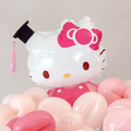 【畢業季限定】Kitty畢業氣球花束_2