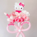 【氣球花限定】蛋糕KITTY氣球花束_4