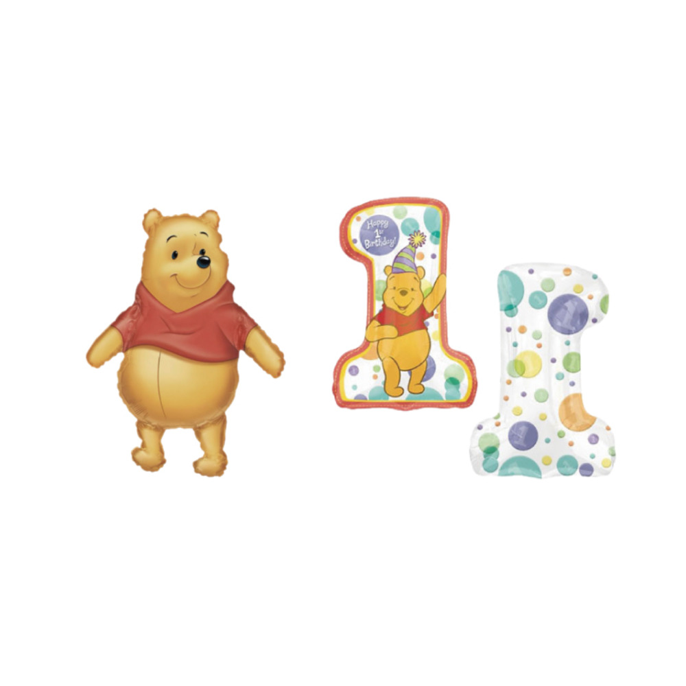 正版迪士尼小熊維尼氣球