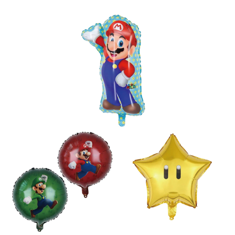 馬力歐系列鋁箔氣球