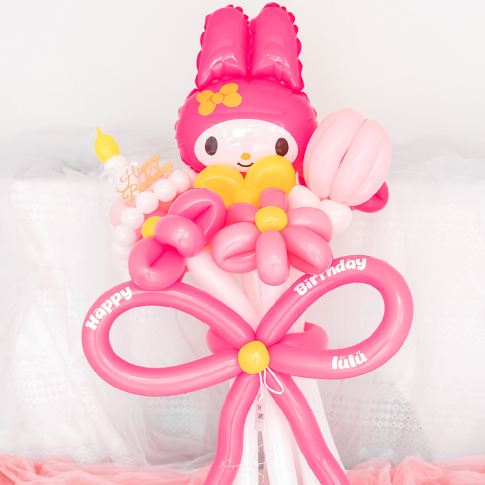 【氣球花限定】美樂蒂氣球花束