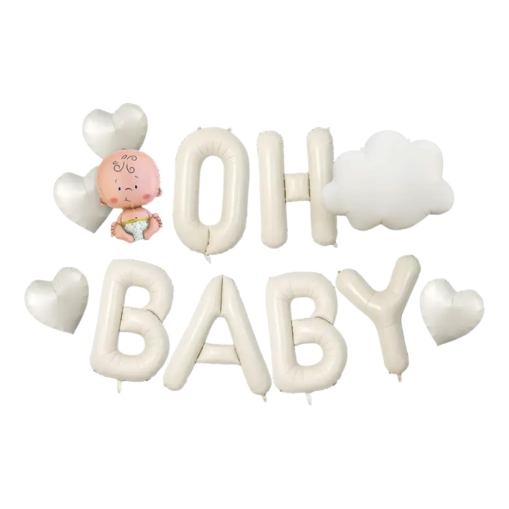 OH BABY字母氣球套組