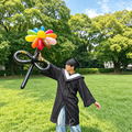【門市自取限定】超大彩虹畢業氣球花_6