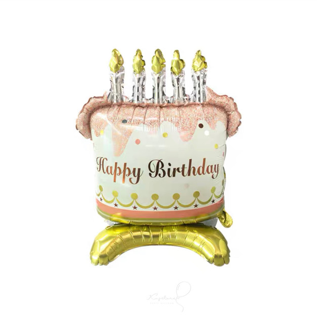 立體玫瑰金蛋糕 +NT40