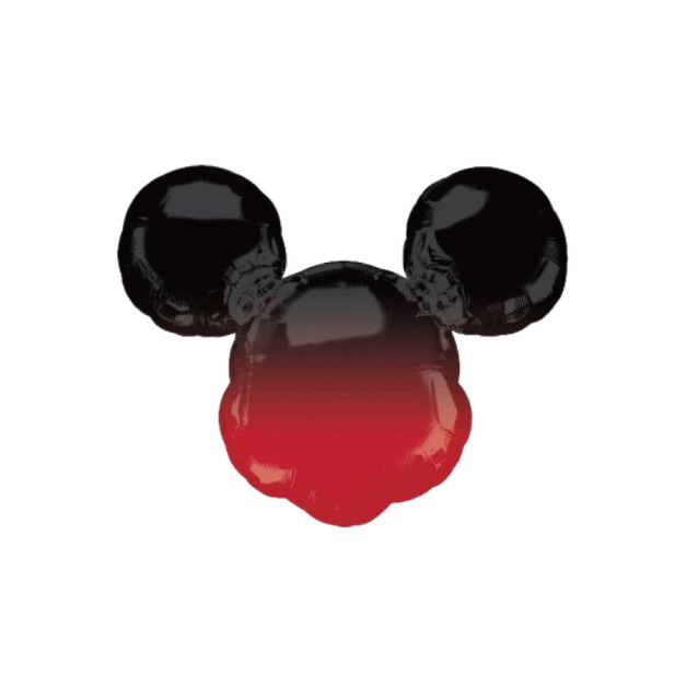 紅黑漸層米奇頭像