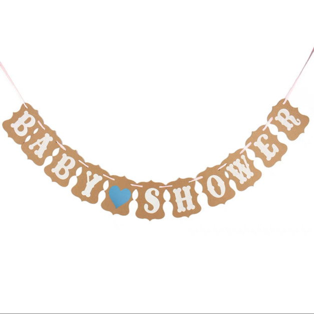 BABY❤︎SHOWER藍色愛心