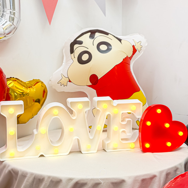 連體LOVE＋紅色愛心 +NT488