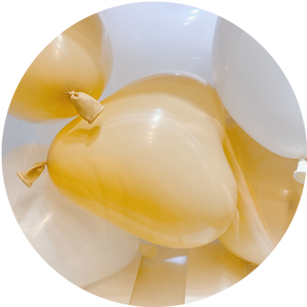 膚色愛心＋白色愛心『愛心款』