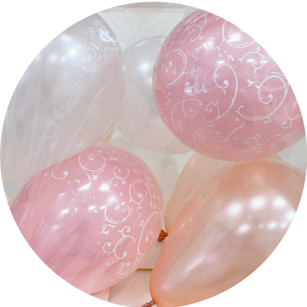 珠光玫瑰金＋珠光白＋淺粉花紋