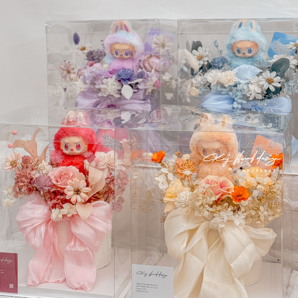 LABUBU3.0前方高能系列永生花禮盒