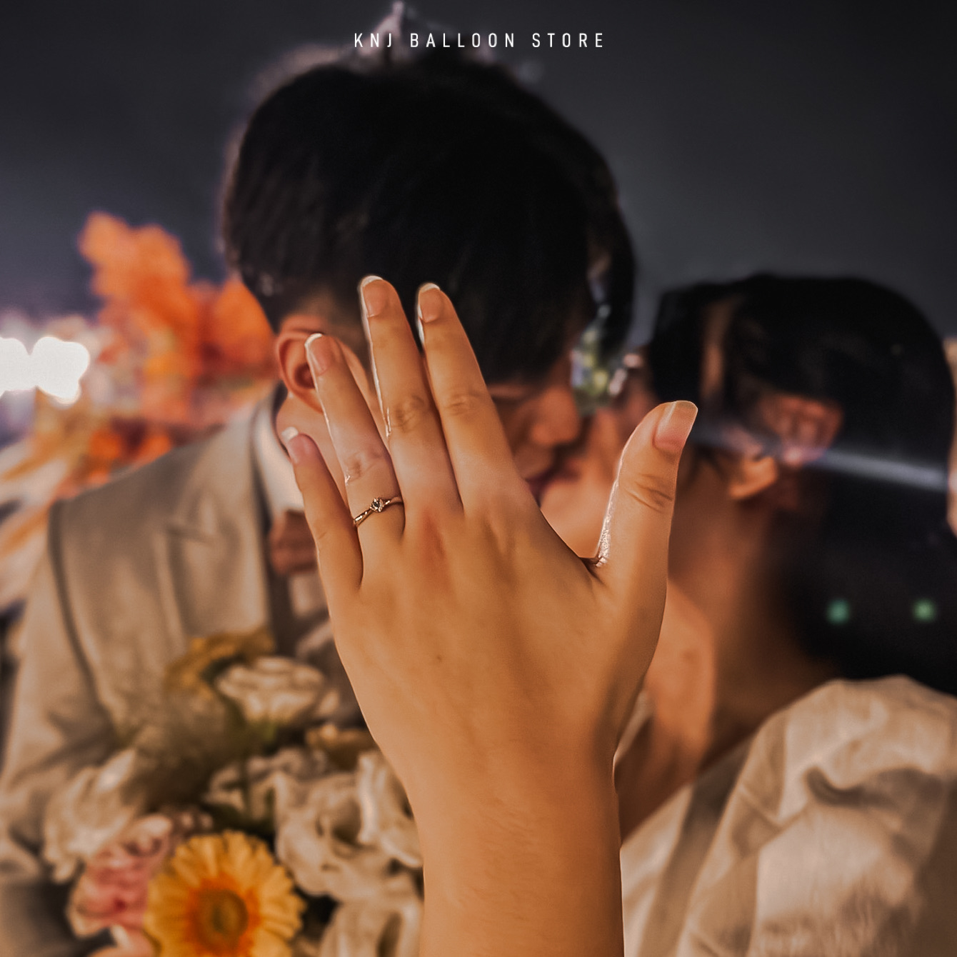 台中夜景餐廳求婚｜KNJ客製化求婚氣球