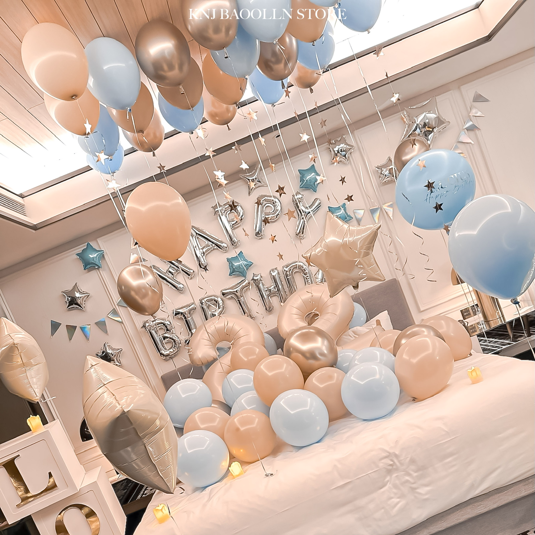台中生日氣球佈置｜台中李方艾美