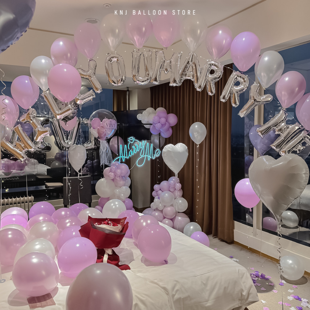 台中求婚氣球佈置｜台中日月千禧