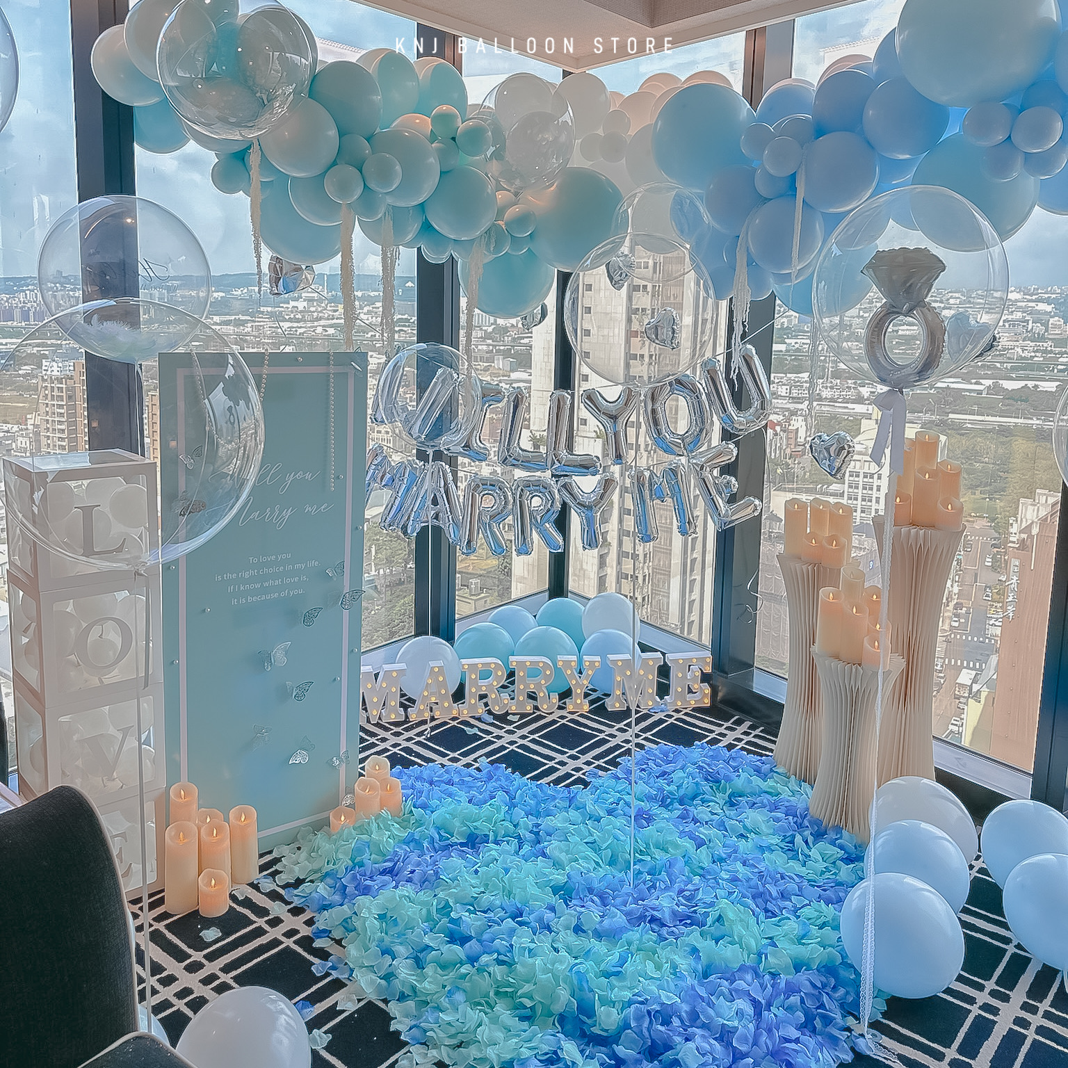 求婚佈置案例 ｜台中林酒店