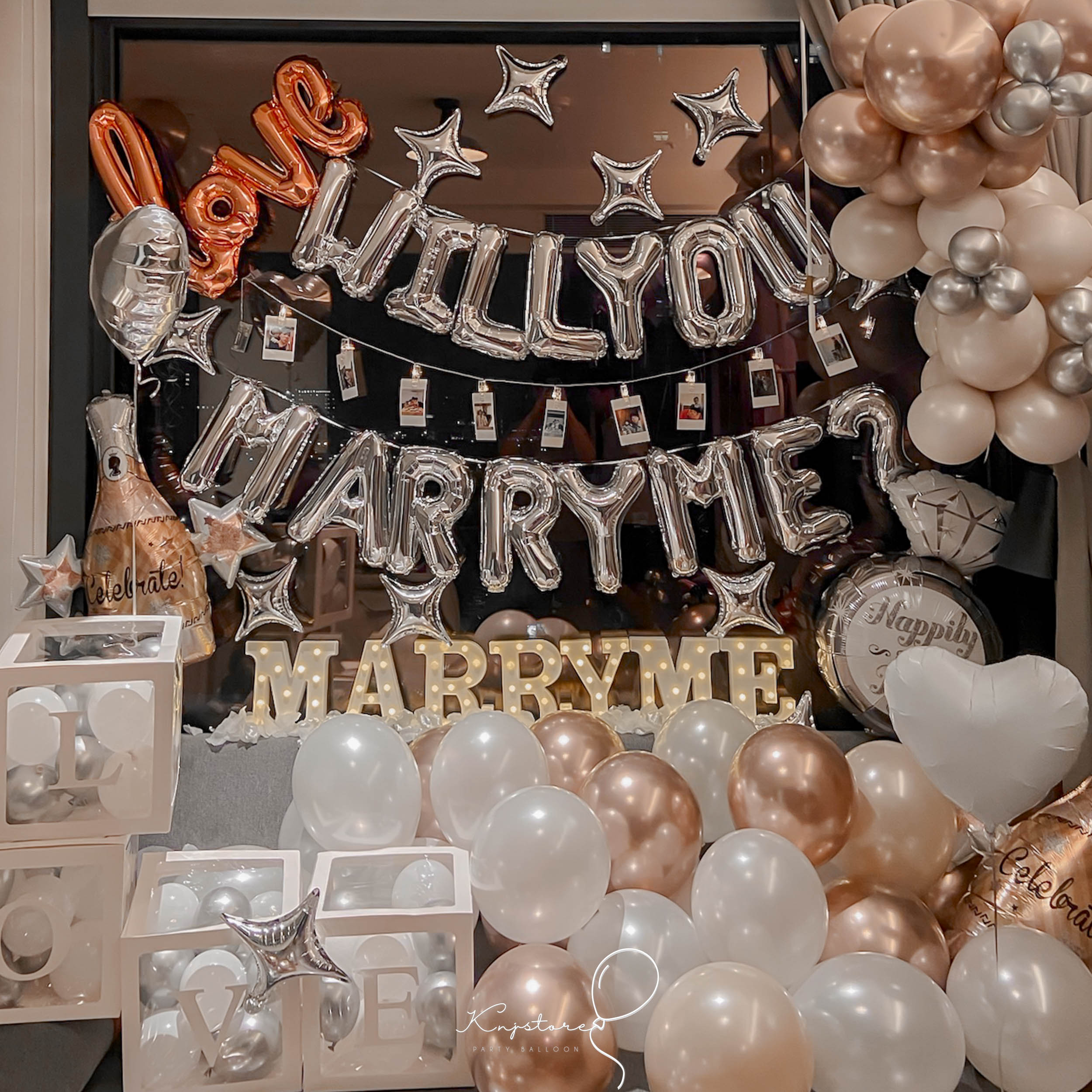 驚喜告白款求婚套組