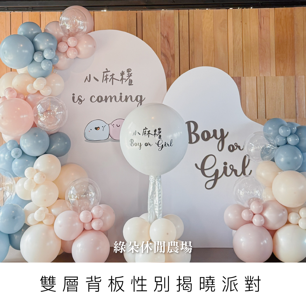 性別揭曉/綠朵/台中性別佈置