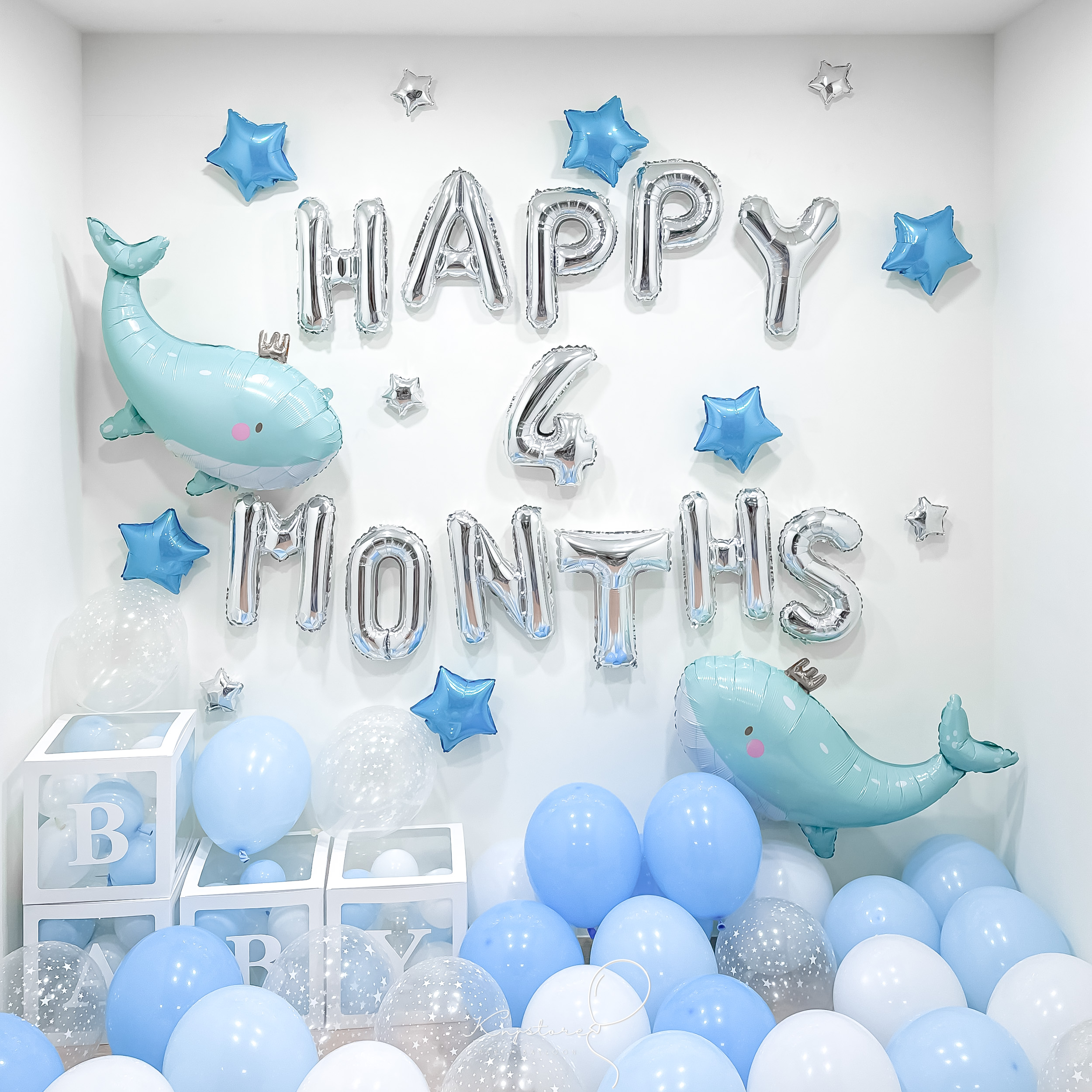 收涎套組 清新簡約風