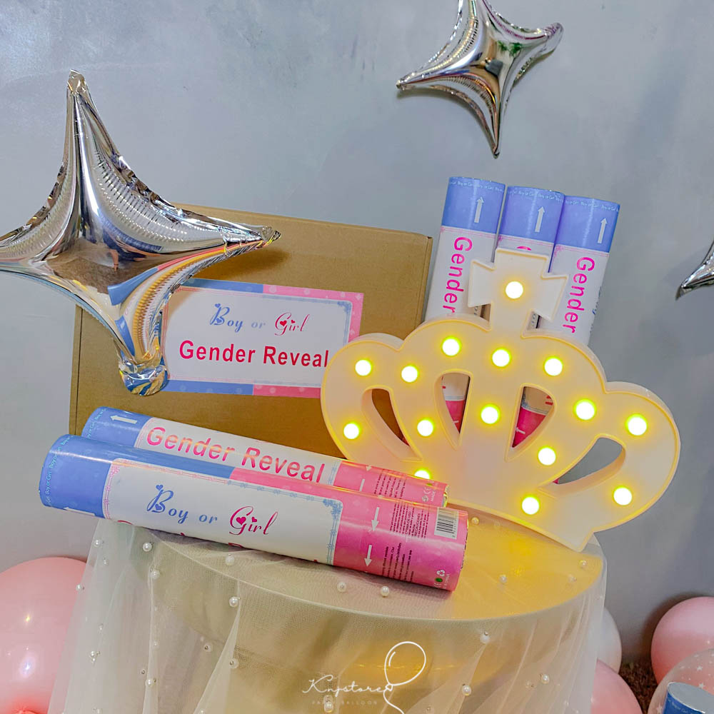 性別揭曉禮炮 一盒4入