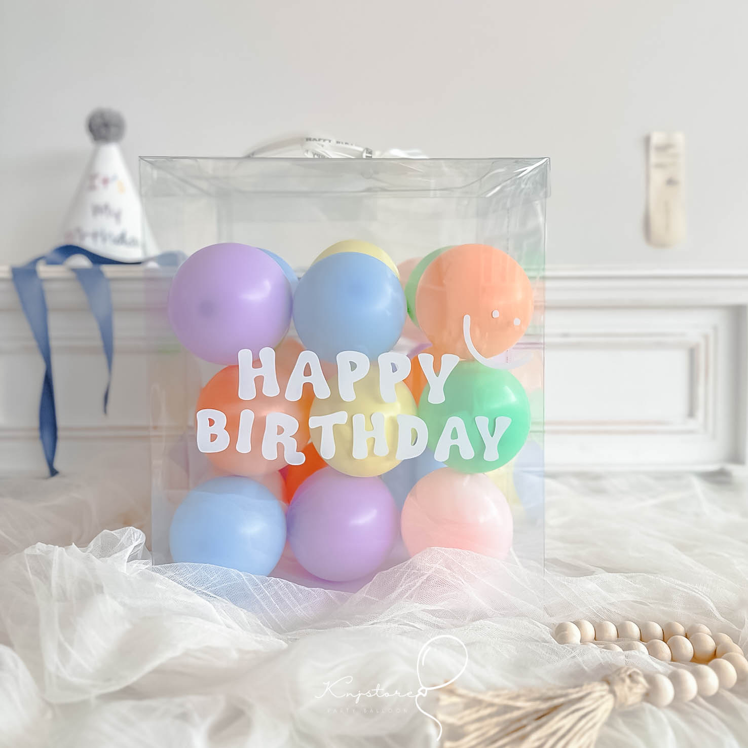 韓式氣球禮物盒