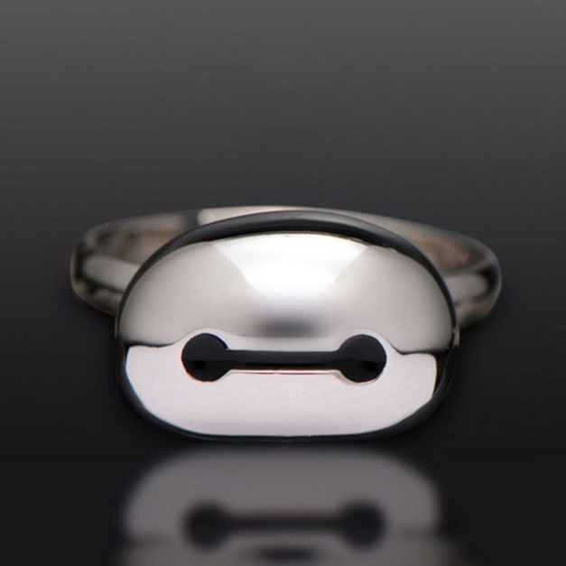 頂級鈦鋅合金神拋光杯麵大英雄戒