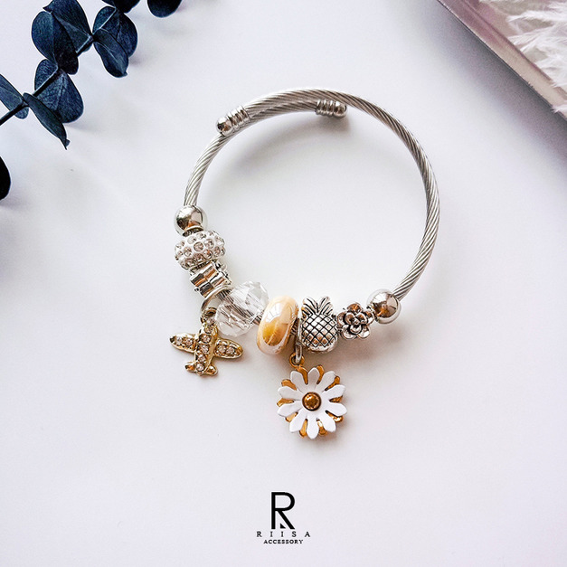 繽紛童話高級不鏽鋼手環-16