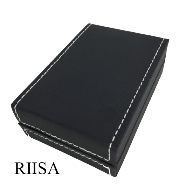 黑色皮革高級飾品禮盒