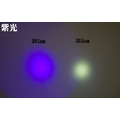 工廠檢驗光源: 紫光LED手電筒- 採用大廠晶片,395nm-LG UV LED, 波長365nm-首爾VIOSYS UV LED ,_1