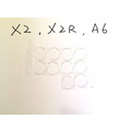 鷹眼X2,X2R,A6 用玻璃備品