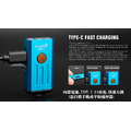 TrustFire 最新新品 MINIX 鑰匙圈 &rdquo;雙燈&rdquo; 手電筒,體積超小, Usb C充電口_1