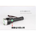 限時特價-強光手電筒,Luminus SST20 LED,高亮聚光,不銹鋼頭,USB充電,適用18650電池(另購)_1