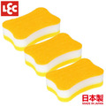 激落廚房清潔海綿三入組(黏稠汙垢)日本製_1