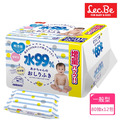 日本LEC純水99%一般型濕紙巾80抽x12包入
