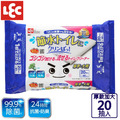 [日本LEC]激落君Cleanpa廁所清潔用防菌濕紙巾加厚大尺寸10抽X2包入(泰國產/NEW)_1