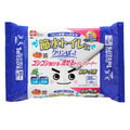 [日本LEC]激落君Cleanpa廁所清潔用防菌濕紙巾加厚大尺寸10抽X2包入(泰國產/NEW)