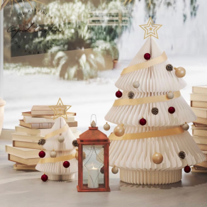 【Cupid Custom】創意紙質桌上型折疊聖誕樹套組