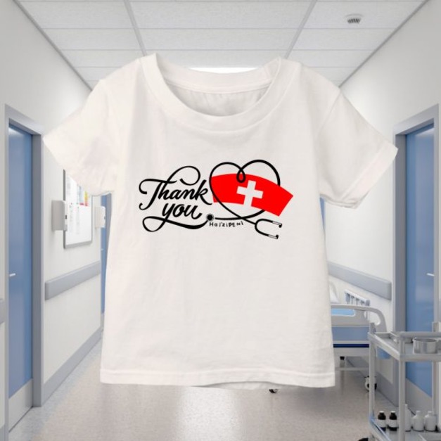 感謝醫護人員 T恤-小孩款