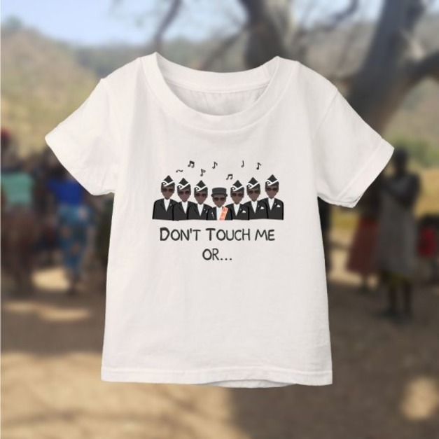 Don't Touch Me T恤 - 小孩款