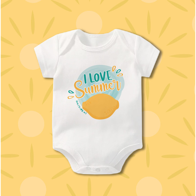 酸V檸檬 短袖包屁衣