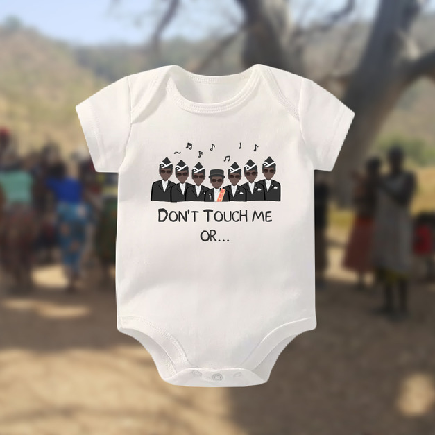 Don't Touch Me 短袖包屁衣