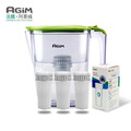 法國 阿基姆AGiM 2.5L生飲級全效型濾水壺(附濾芯)+3入濾芯 FK-2501_2