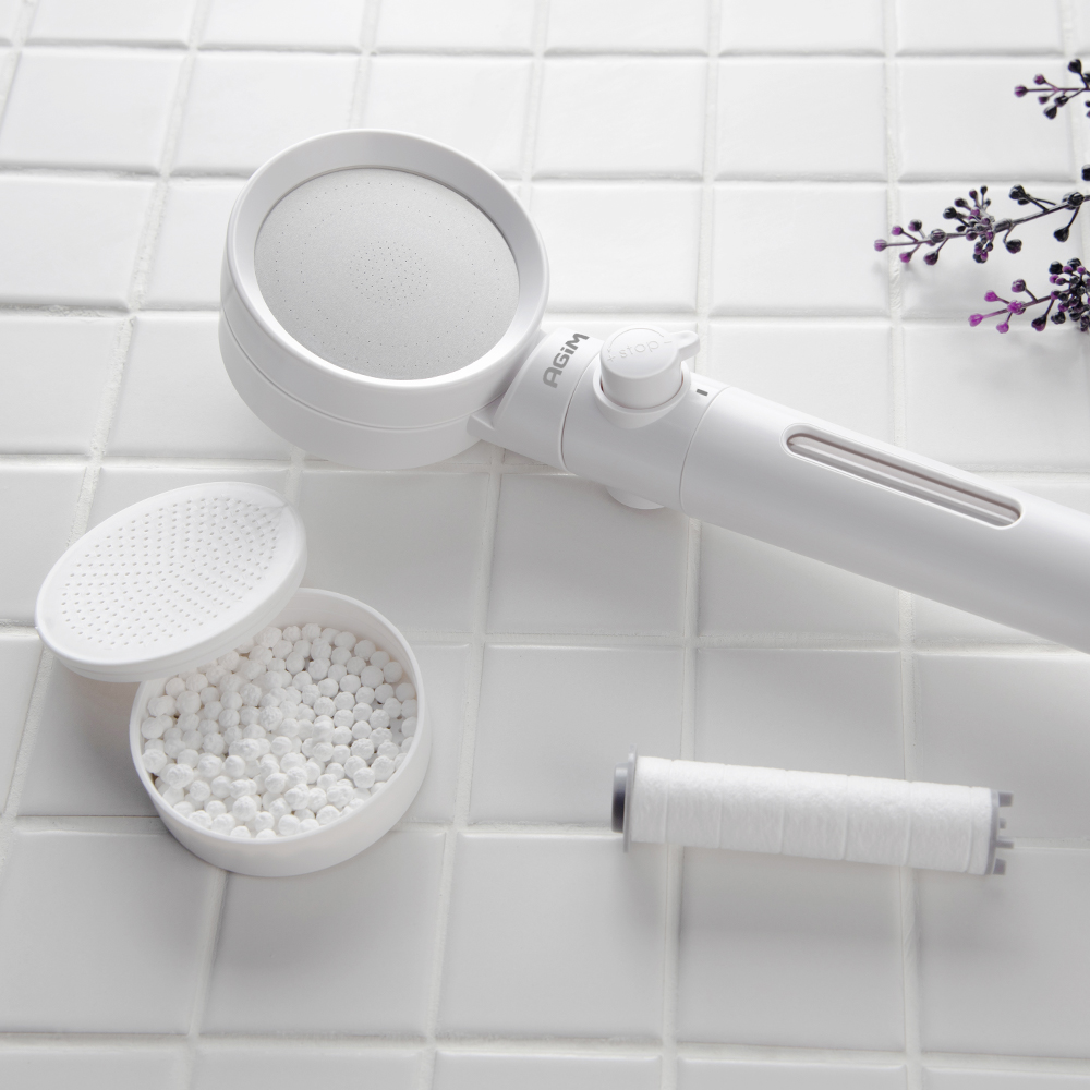 法國 阿基姆 AGiM 淨水除氯蓮蓬頭 DS220-WH