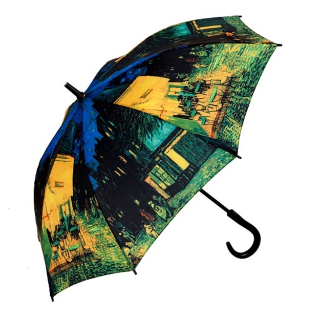 藝術自動直傘*梵谷-夜晚露天咖啡座Cafe