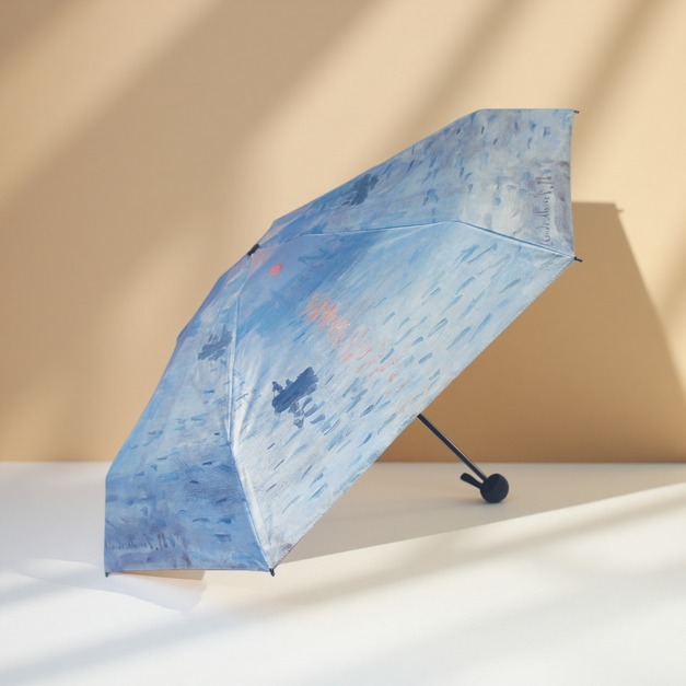 口袋傘-莫內 Monet-印象·日出 Impression, soleil levant