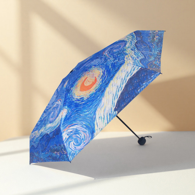 口袋傘-梵谷 Van Gogh-星夜 The Starry Nigh
