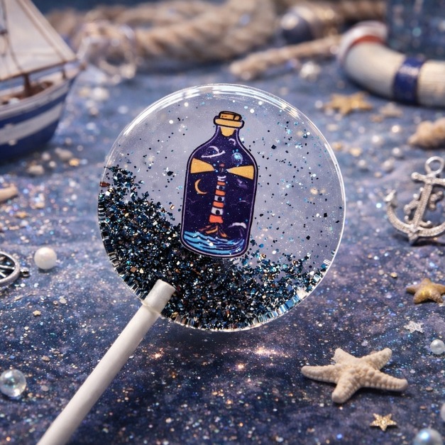 創意棒棒糖－星夜漂流瓶