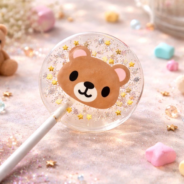 創意棒棒糖－小熊守護星