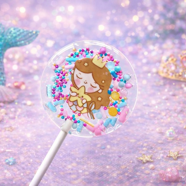 創意棒棒糖 - 海洋童話之心