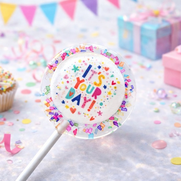 創意棒棒糖－慶生糖語