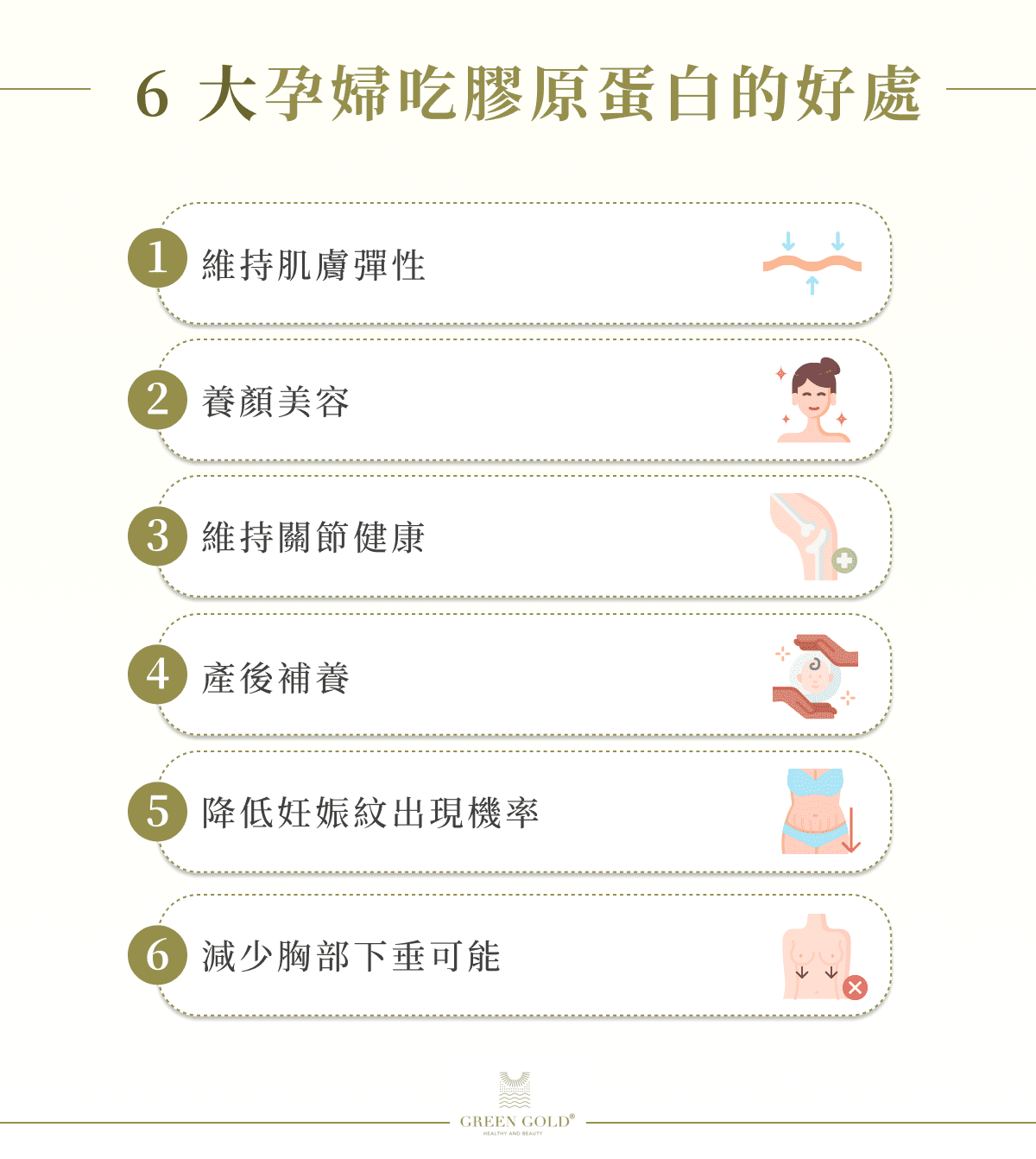 6 大孕婦吃膠原蛋白的好處
